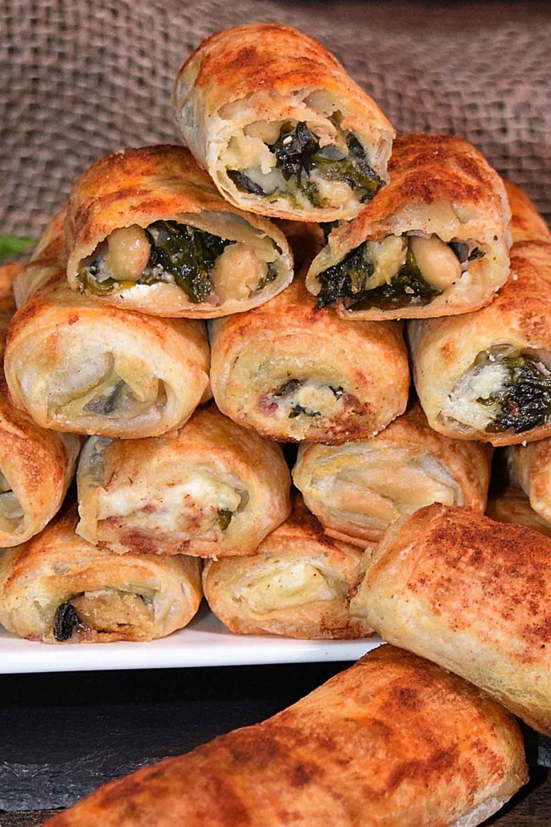 Rolnicki so spanak i bel grav-Soleni peciva-bellakujna