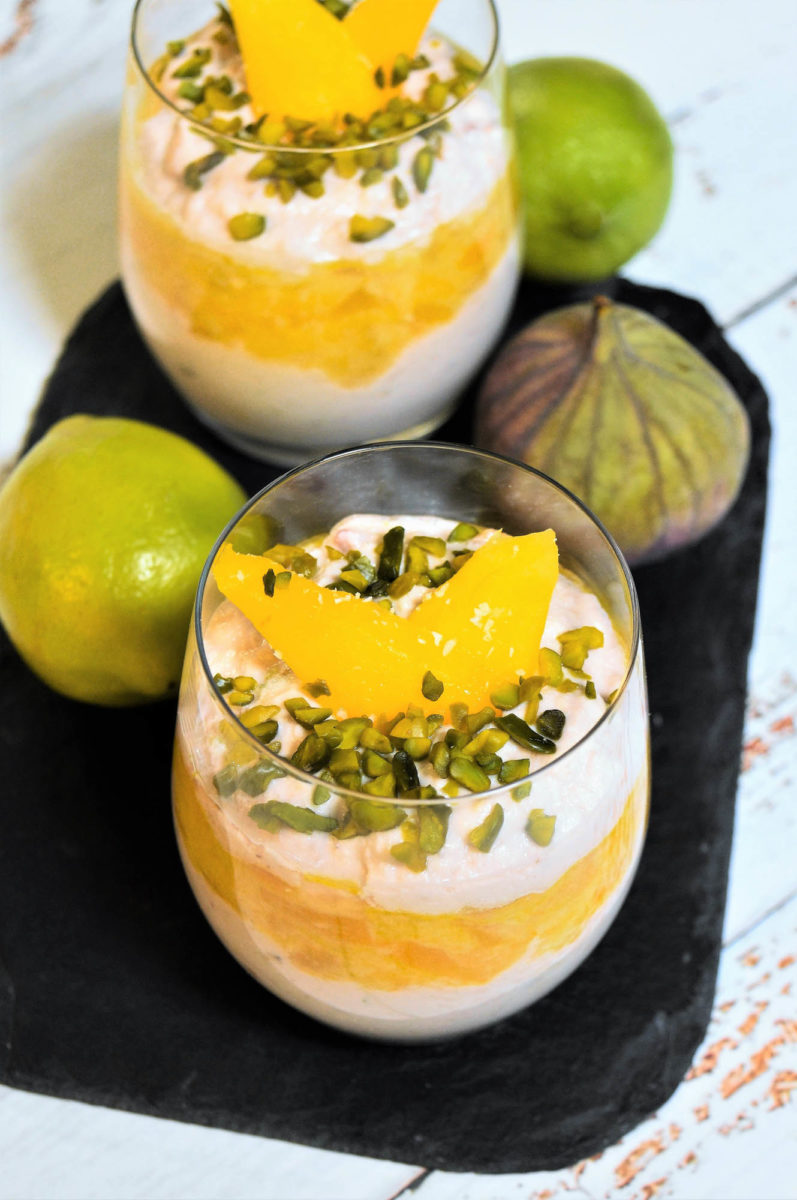 Mango-Musli dessert vo casa-Recept idei-bellakujna