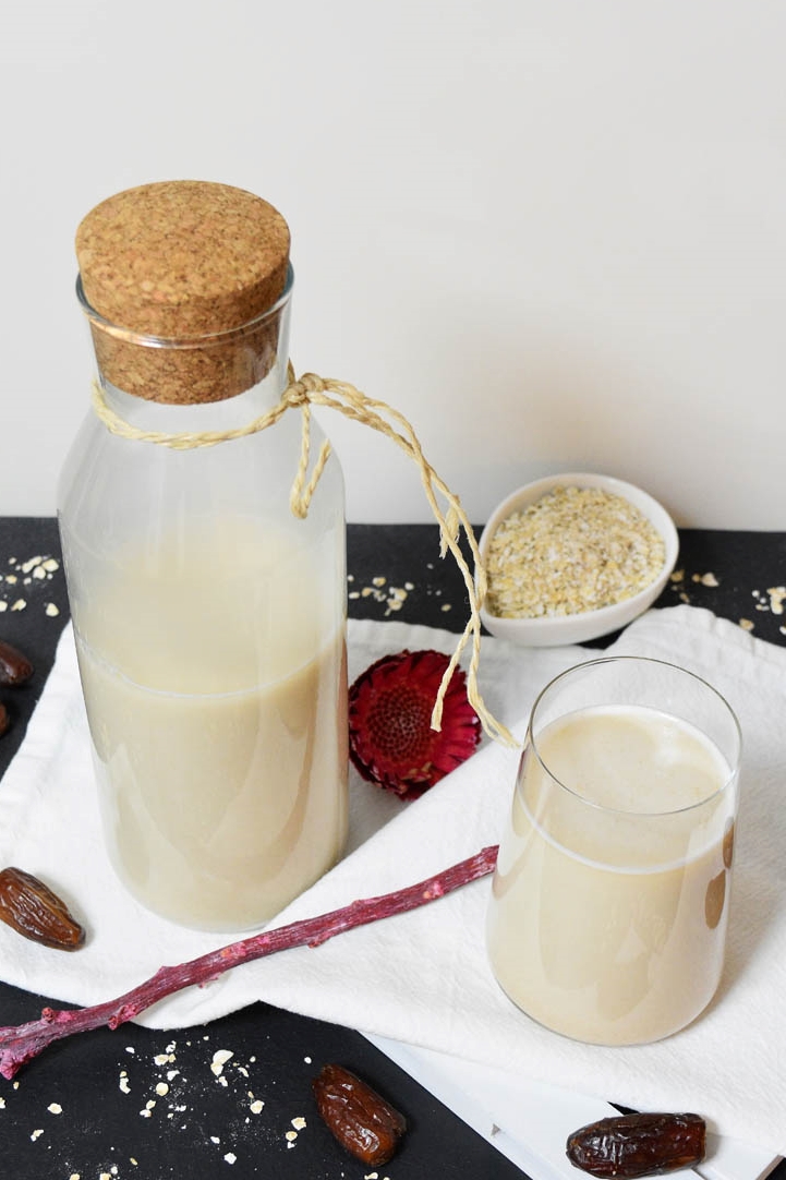 Napravete sami ovesno mleko-Vegan-bellakujna