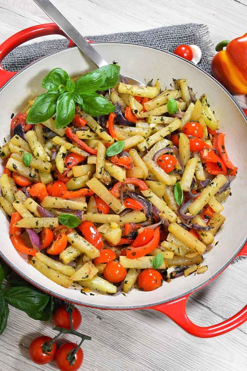Przena keleraba na mediteranski stil-Vegan-bellakujna