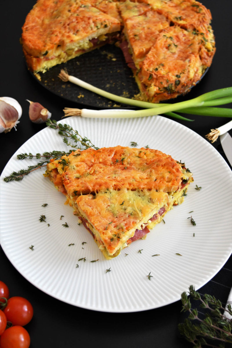 Pica tart od star leb-Rucek-bellakujna