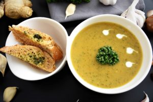 Krem supa od luk-Serviranje-bellakujna