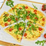 Flamkuhen so mozarela i rukola-Recept-bellakujna
